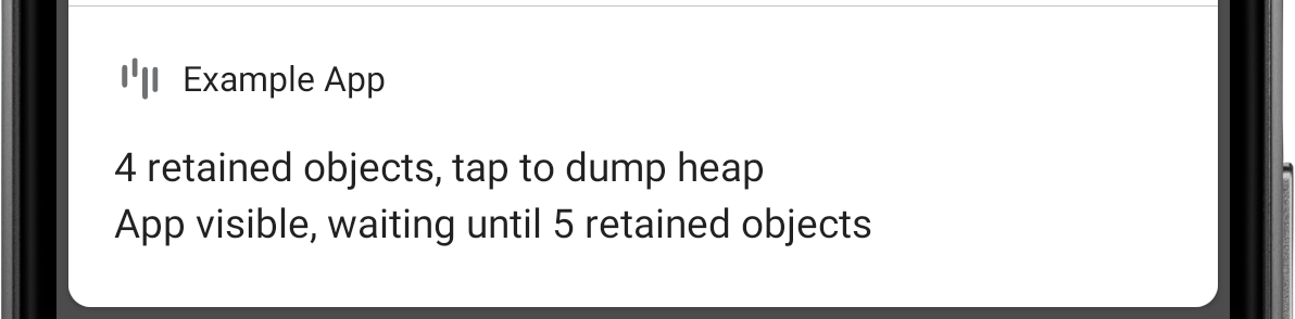 LeakCanary 发现了 4 个保留对象