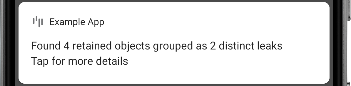 4 条泄漏痕迹变成了 2 个不同的泄漏特征