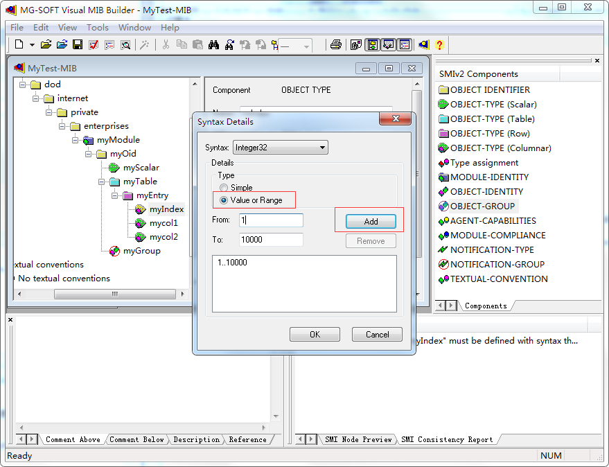 设置索引取值范围