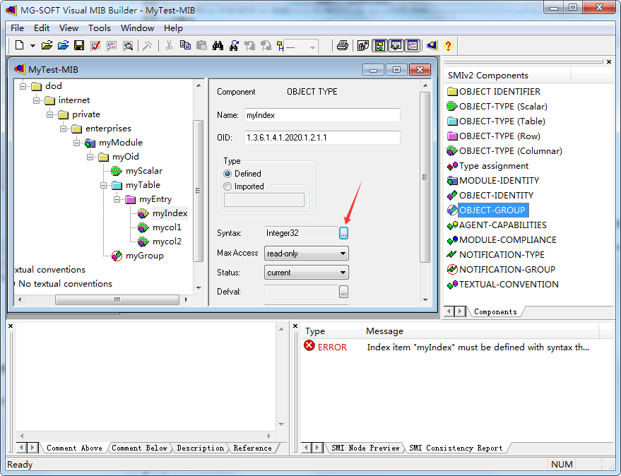 设置索引取值范围