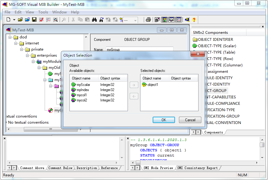 将叶子节点添加到group中
