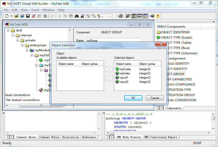 将叶子节点添加到group中
