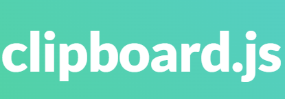 clipboard.js将文本复制到剪贴板的Javascript库